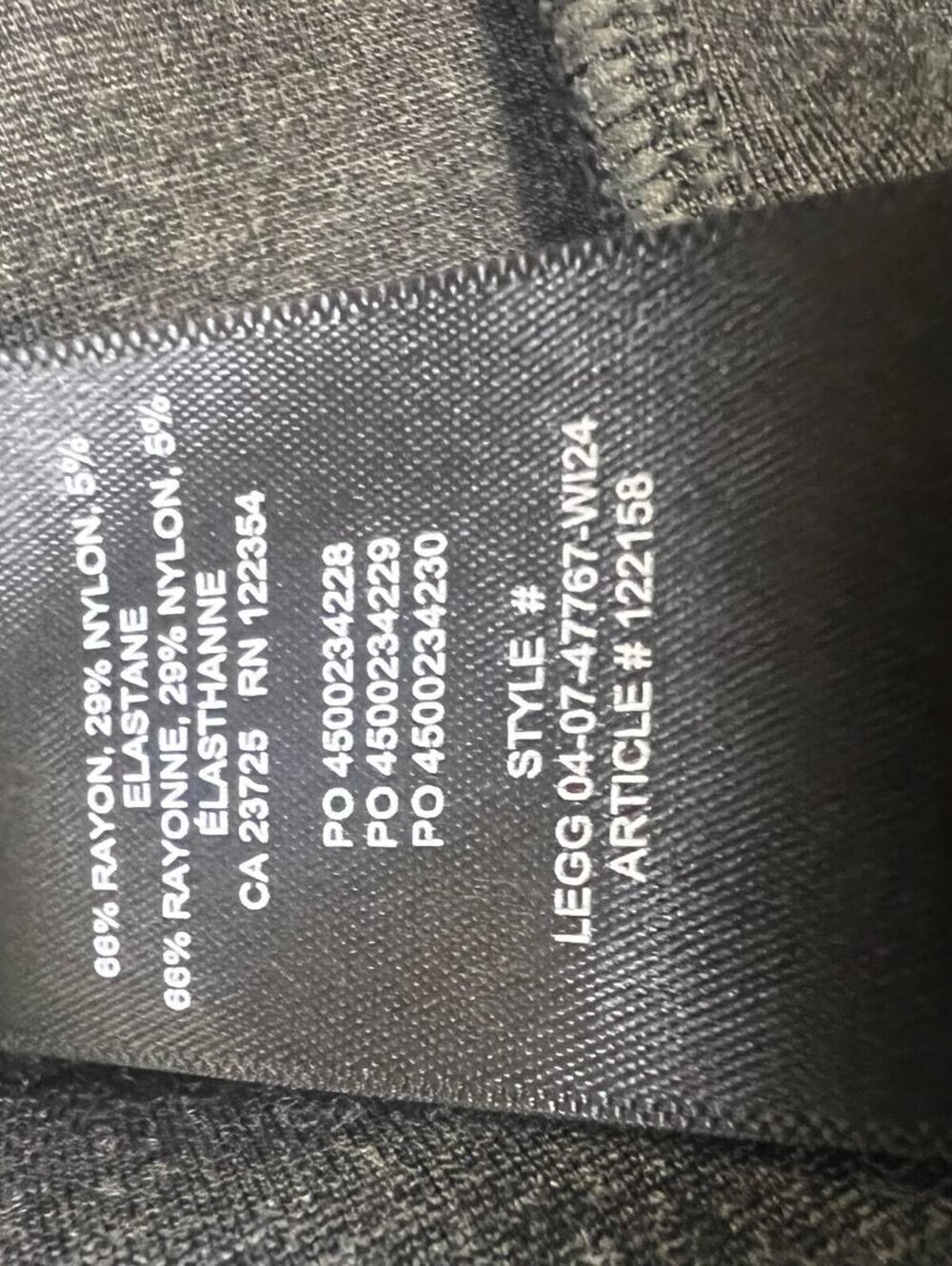 Wilfred Aritzia Skirt Gray Rayon Blend Small - Picture 5 of 8